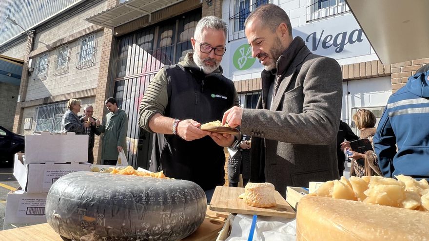 El poleso Aitor Vega y su universo quesero: &quot;Asturias es un referencia mundial en el sector&quot;