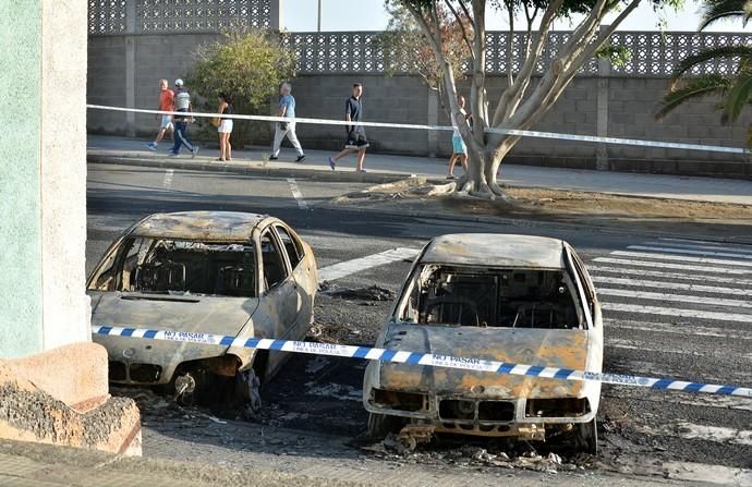 24/08/2018 JINÁMAR, TELDE. Incendio de 25 ...