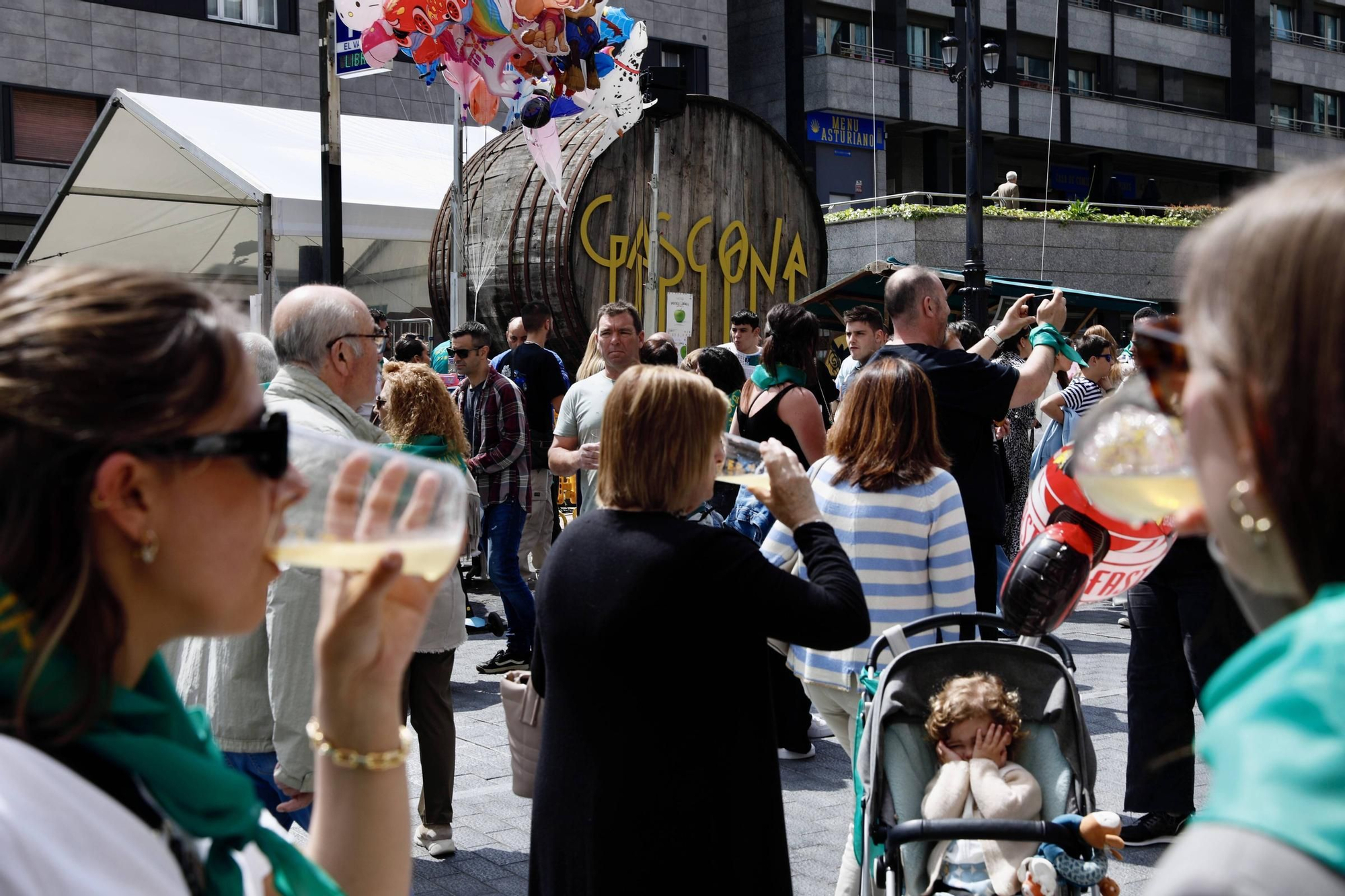La gran fiesta de la sidra en Oviedo