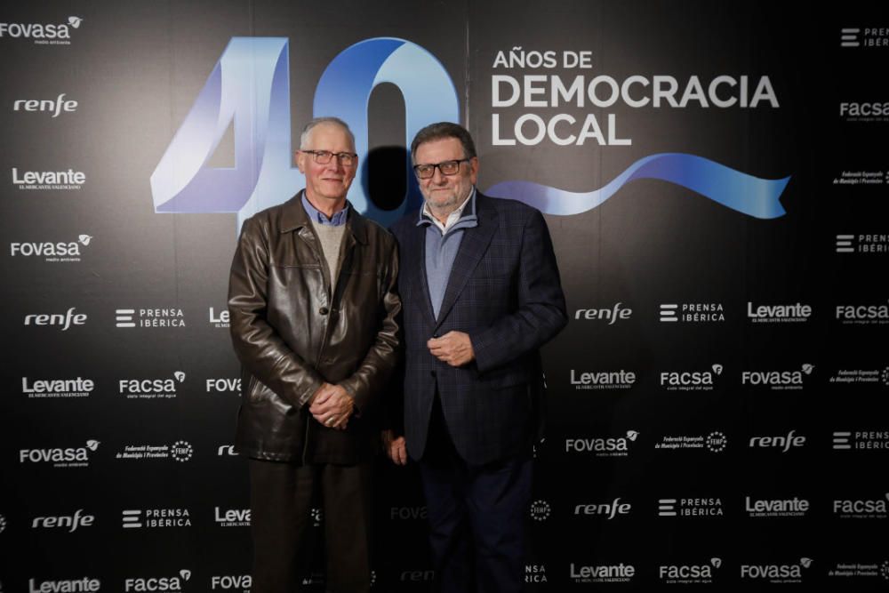 Gala de los 40 años de democracia local en Levante-EMV