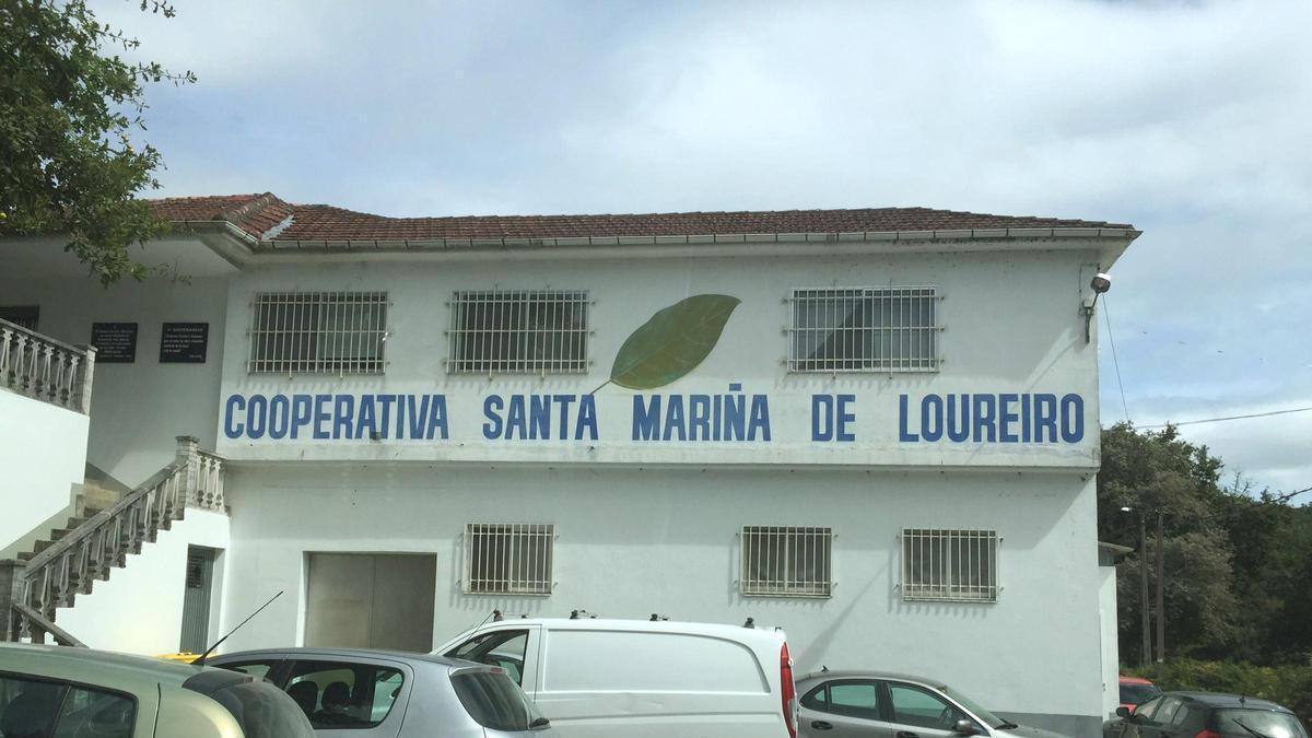 La cooperativa Santa Mariña de Loureiro.