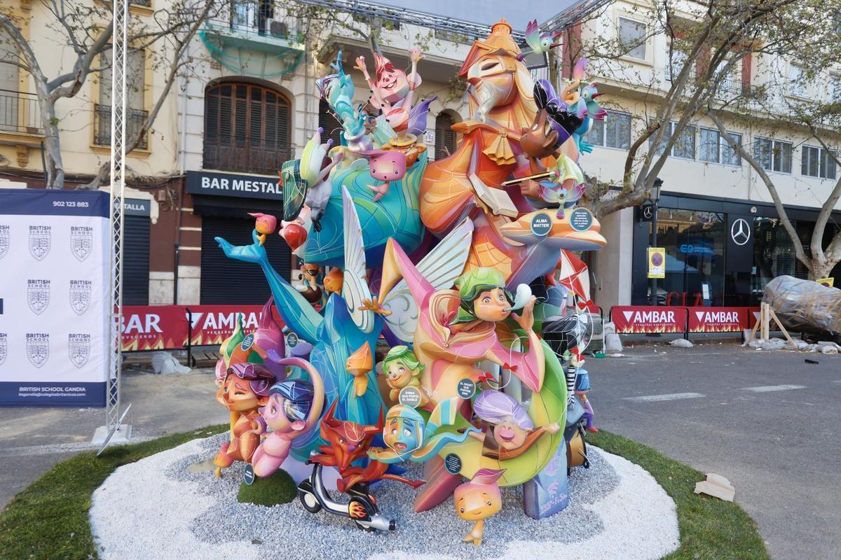 Una falla con Alma: el monumento con el que Exposición-Micer Mascó quiere alcanzar la gloria en Infantil