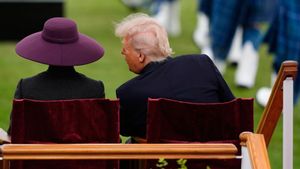 Melania Trump és un llum