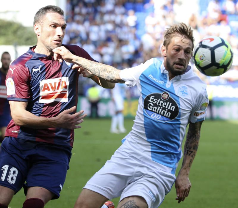 El Dépor no pasa del empate ante el Eibar