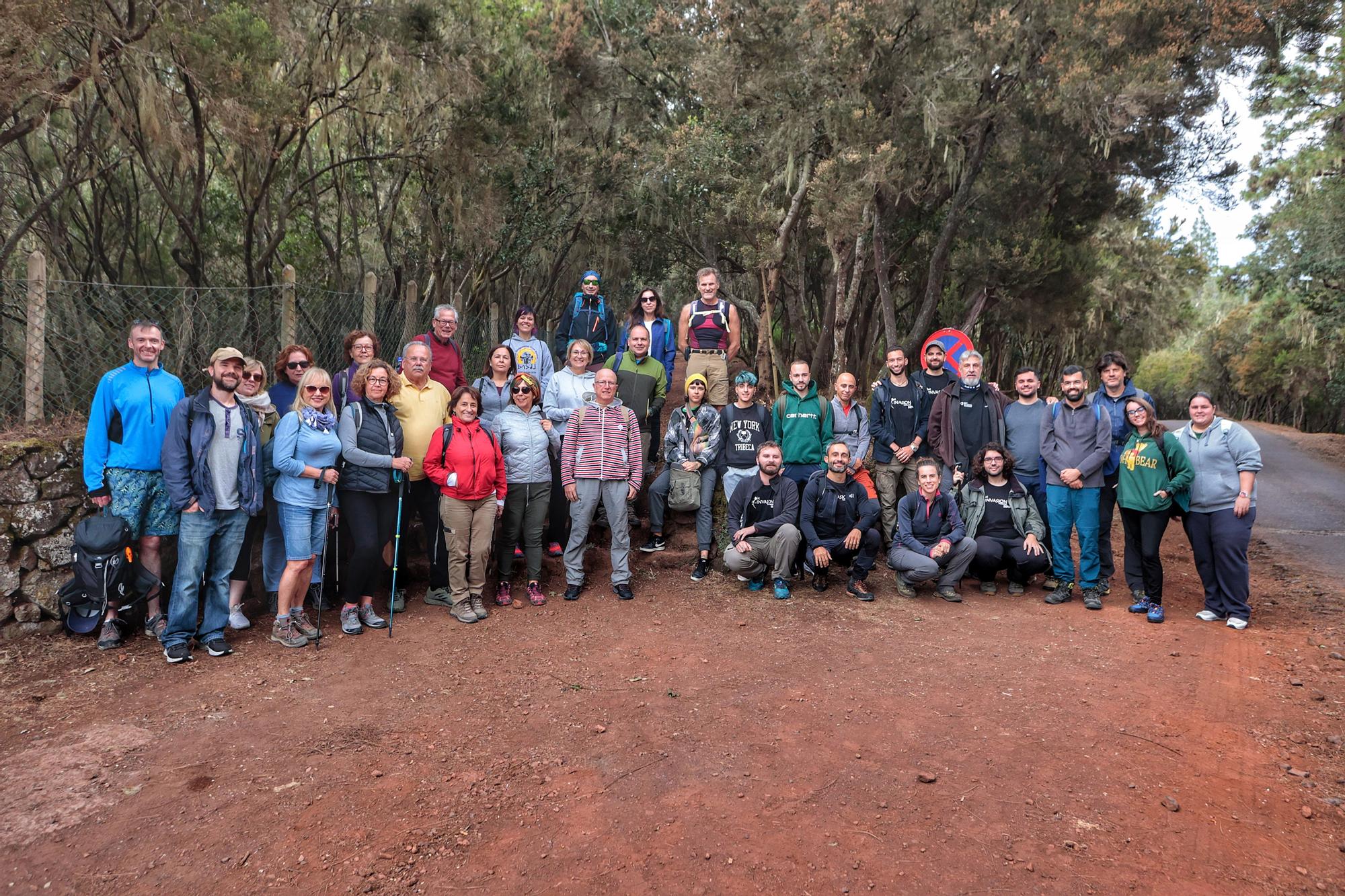 Tercera edición del Biomaratón de Flora Española, en el Parque Recreativo La Caldera, La Orotava