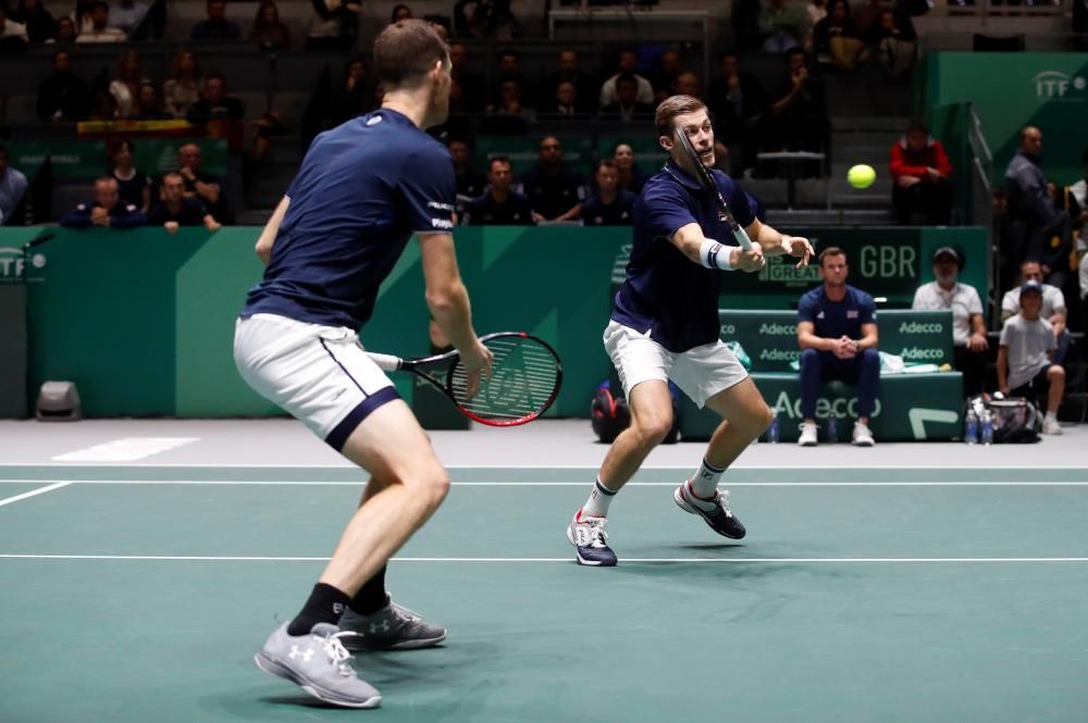 Copa Davis: Semifinales Gran Bretaña-España