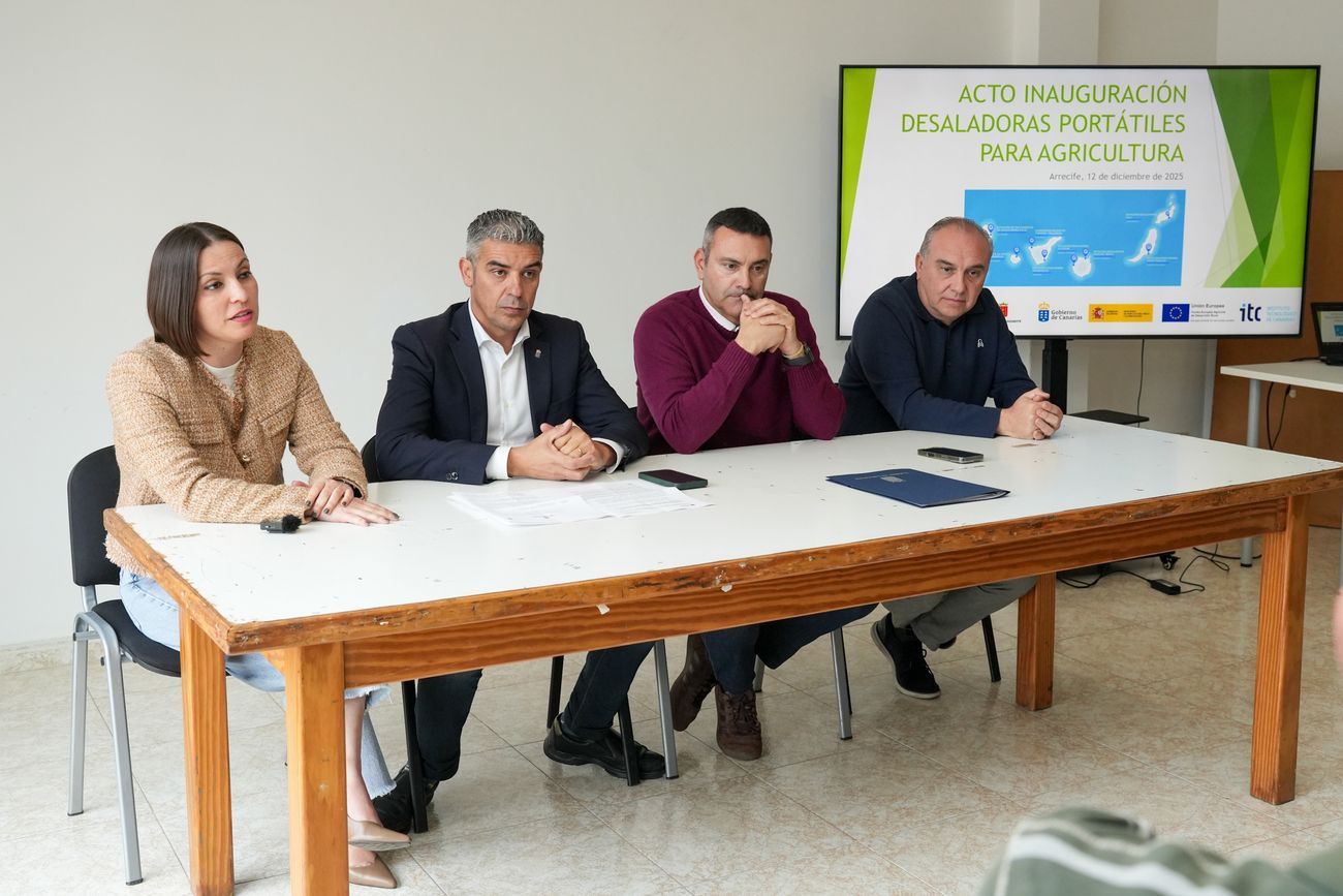 Nueva desaladora para el riego agrícola en Lanzarote.