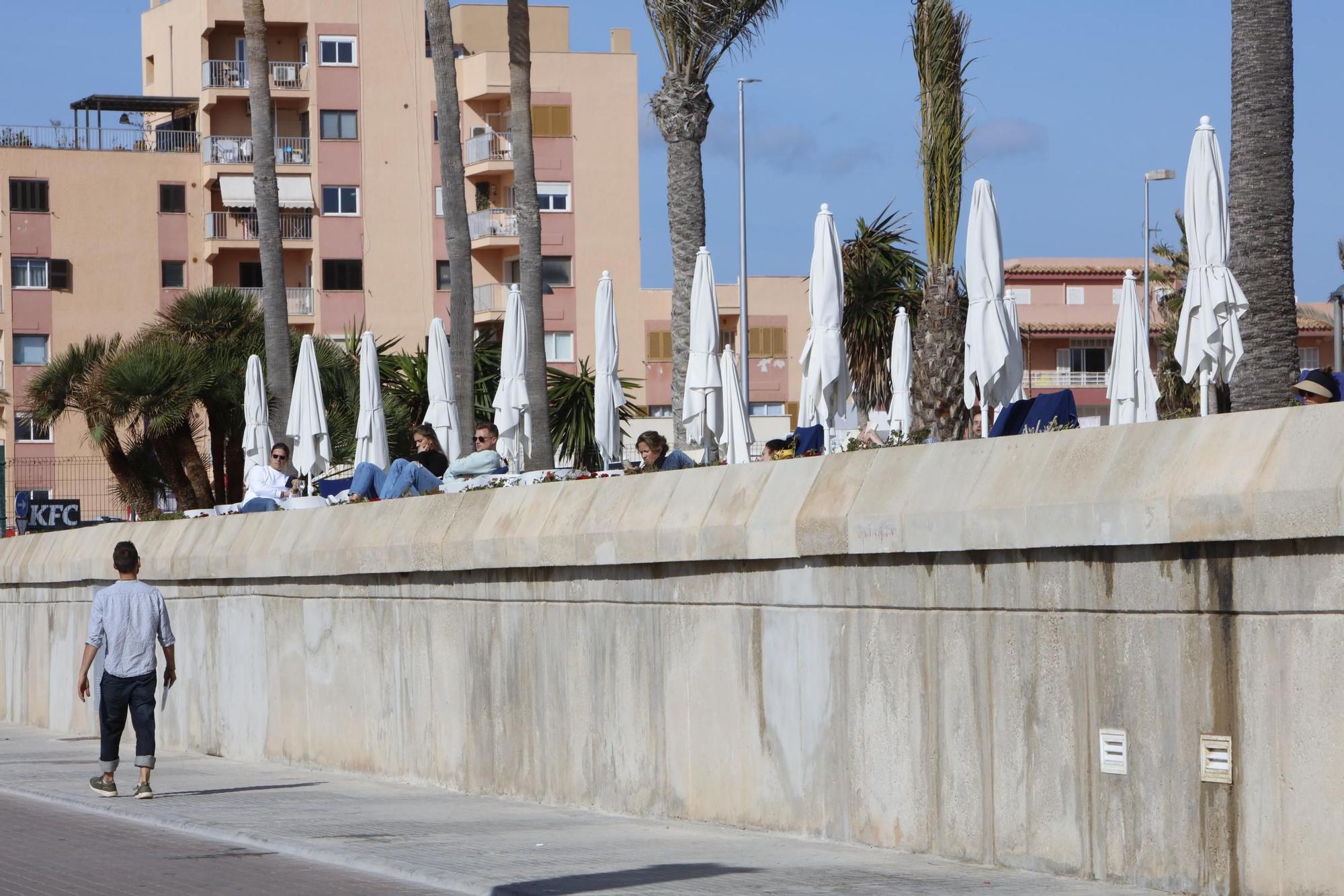 Mallorca erwacht aus dem Winterschlaf: So sieht es derzeit an der Playa de Palma aus