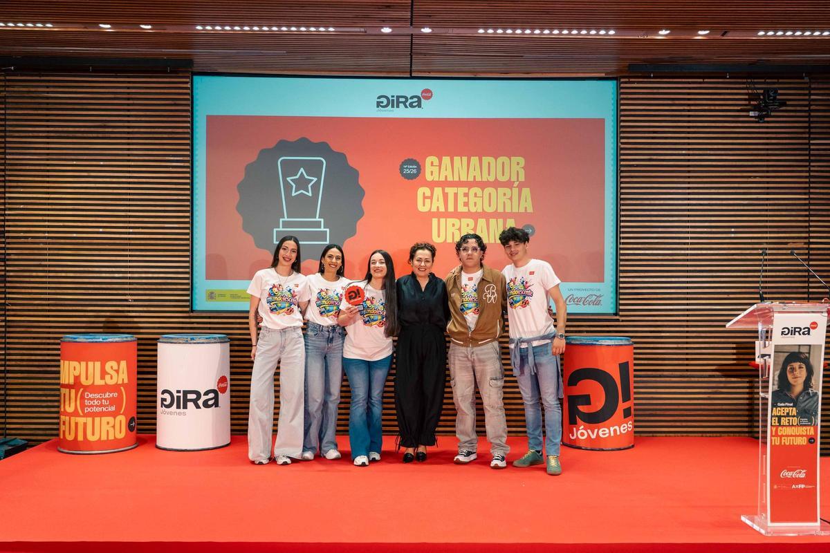 IES Pino Montano (Sevilla) ganador del premio Gira Jóvenes de proyectos de impacto en su XIV edición, en la categoría urbana.