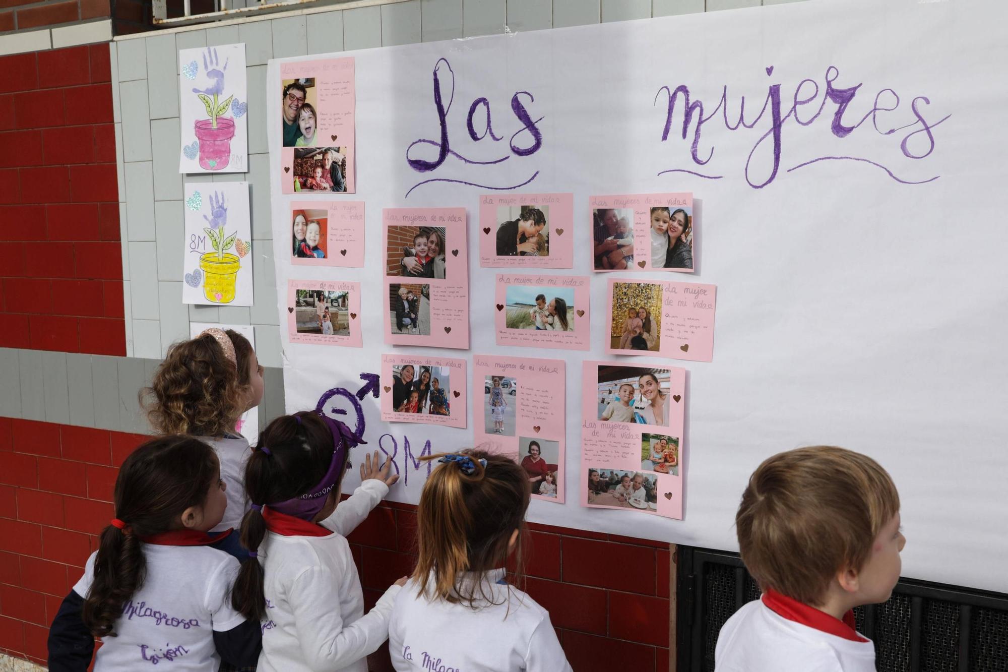 Los centros educativos celebran el Día de la Mujer (en imágenes)