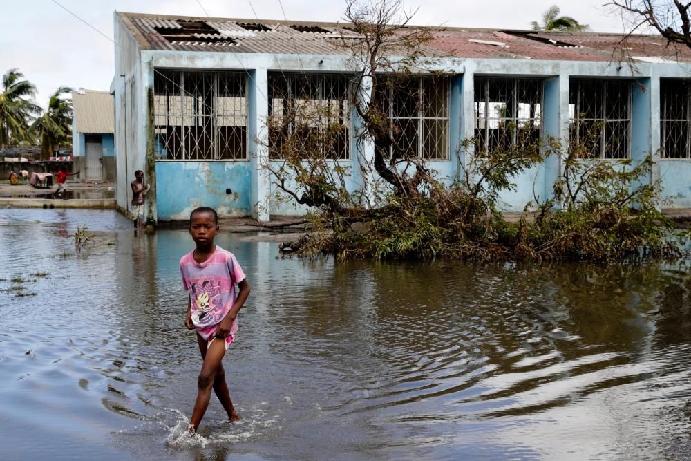 La firma gallega salva la vida a más de 300 personas tras el mayor ciclón de la historia de Mozambique.