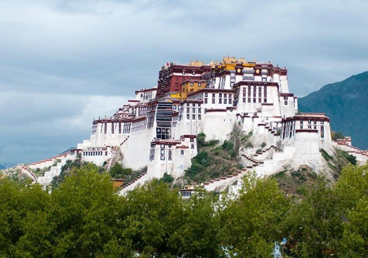 Palacio de Potala, Tíbet.