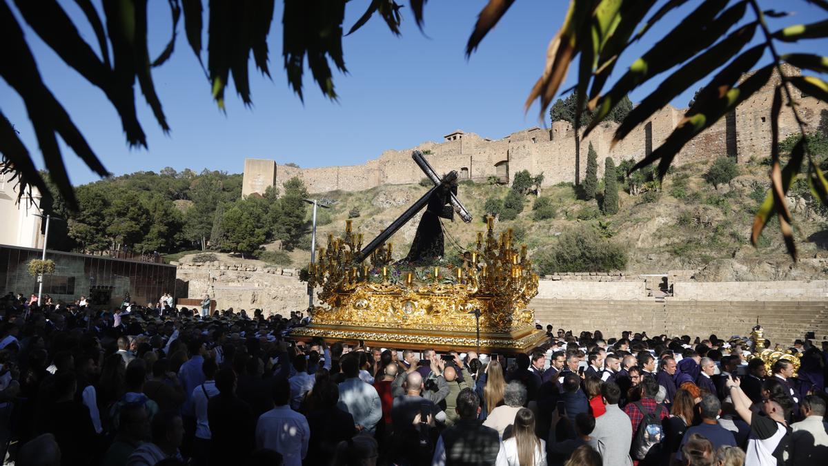 El Rico en la calle Alcazabilla el Miércoles Santo 2023