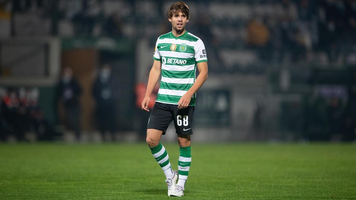 Un gol de Daniel Bragança con Sporting de Portugal