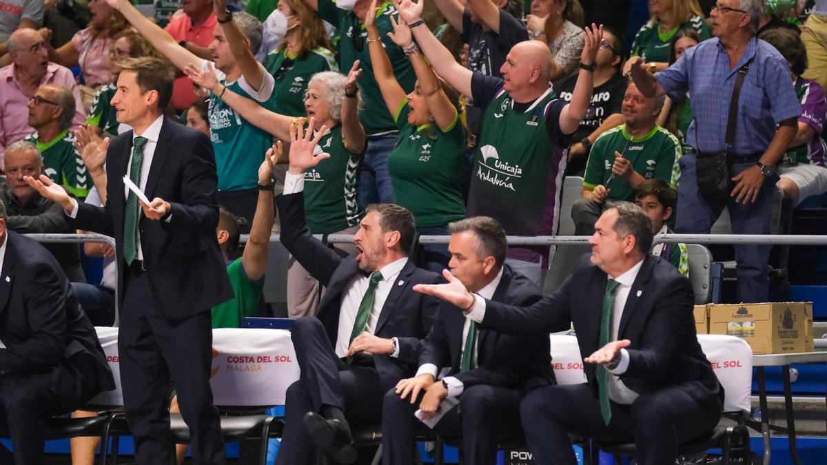 El Unicaja - Real Madrid de la Liga Endesa, en imágenes