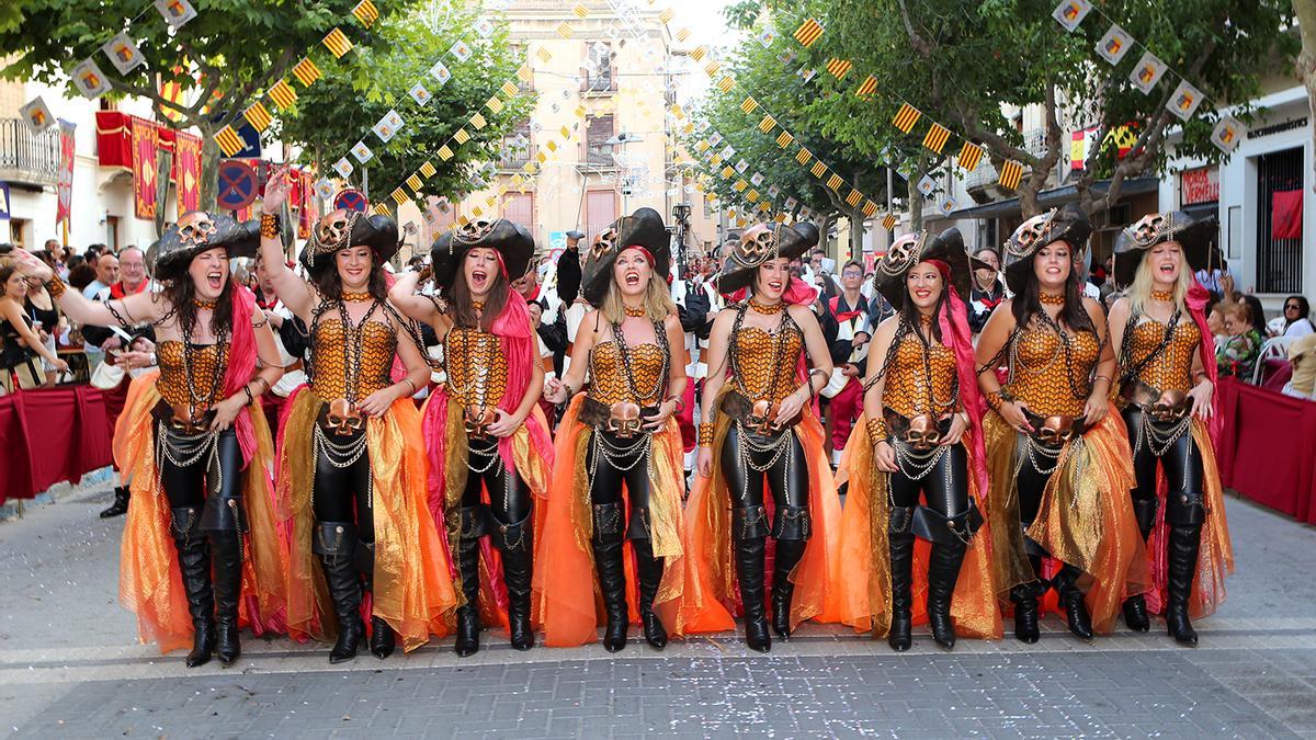 Una de las filaes de la Entrada Cristiana de 2019.