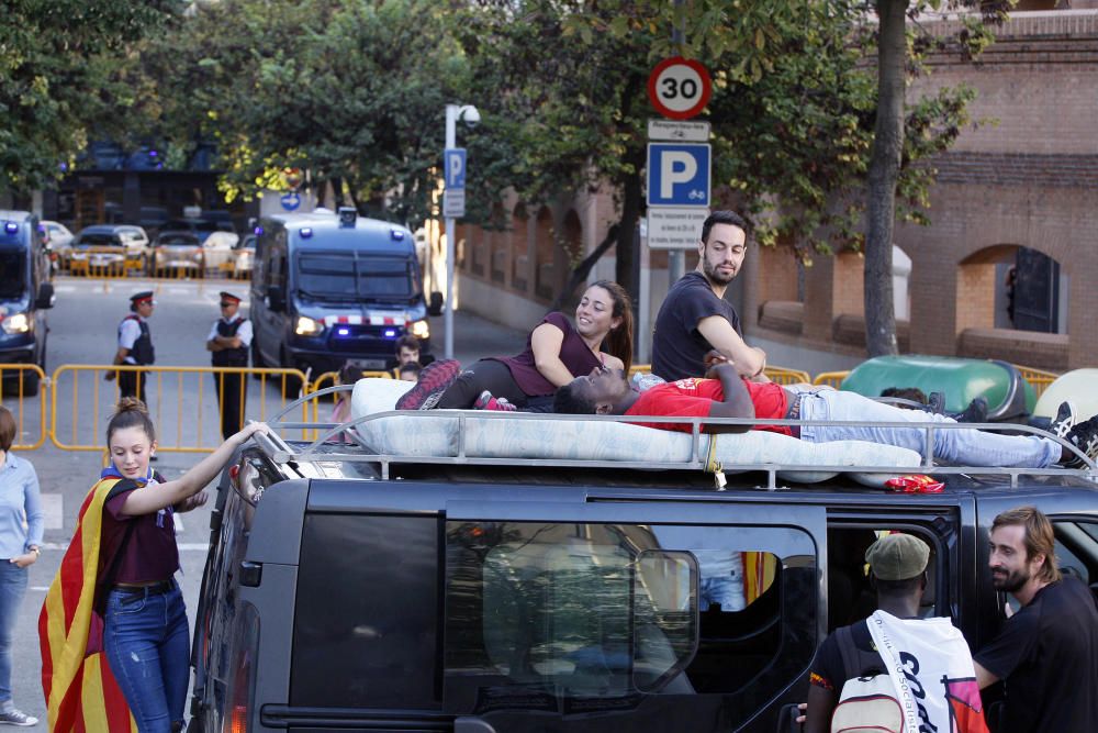 Manifestació a Girona.