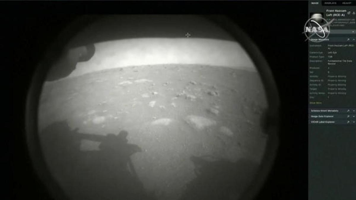 Tras siete minutos de terror, la Persevérence se posaba con éxito en Marte