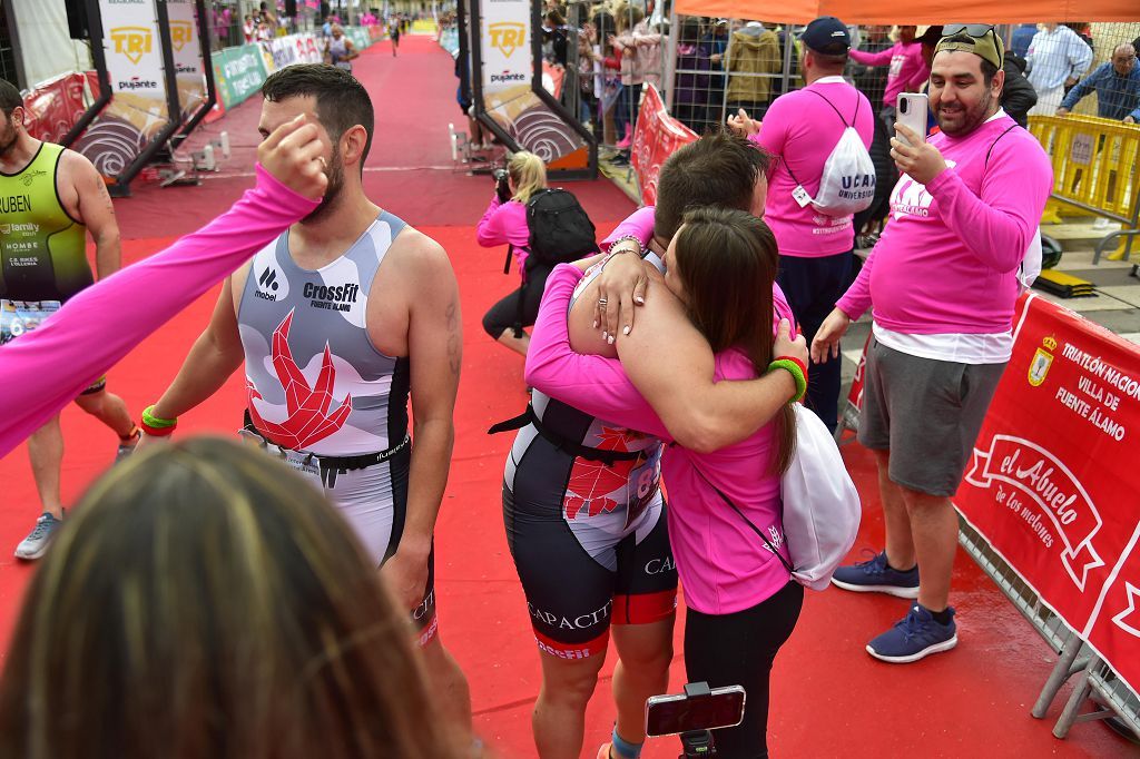 Llegada del triatlón de Fuente Álamo (I)