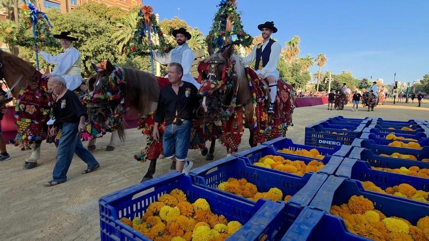 Sigue en directo la Batalla de Flores de València