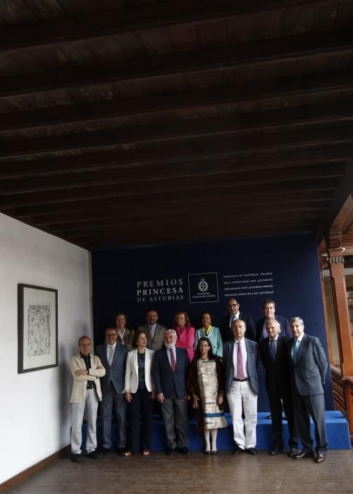 Reunión del Jurado del Premio Princesa de Asturias de las Lestras
