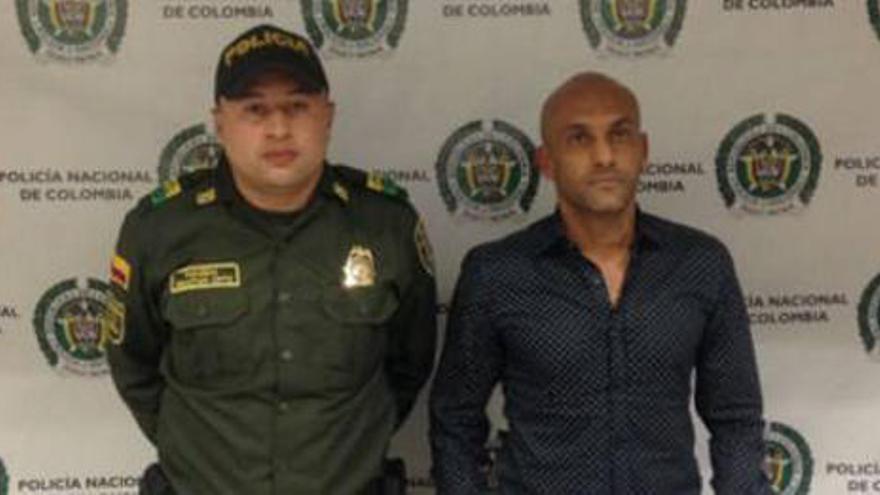 Osorio, en el momento de su detención.