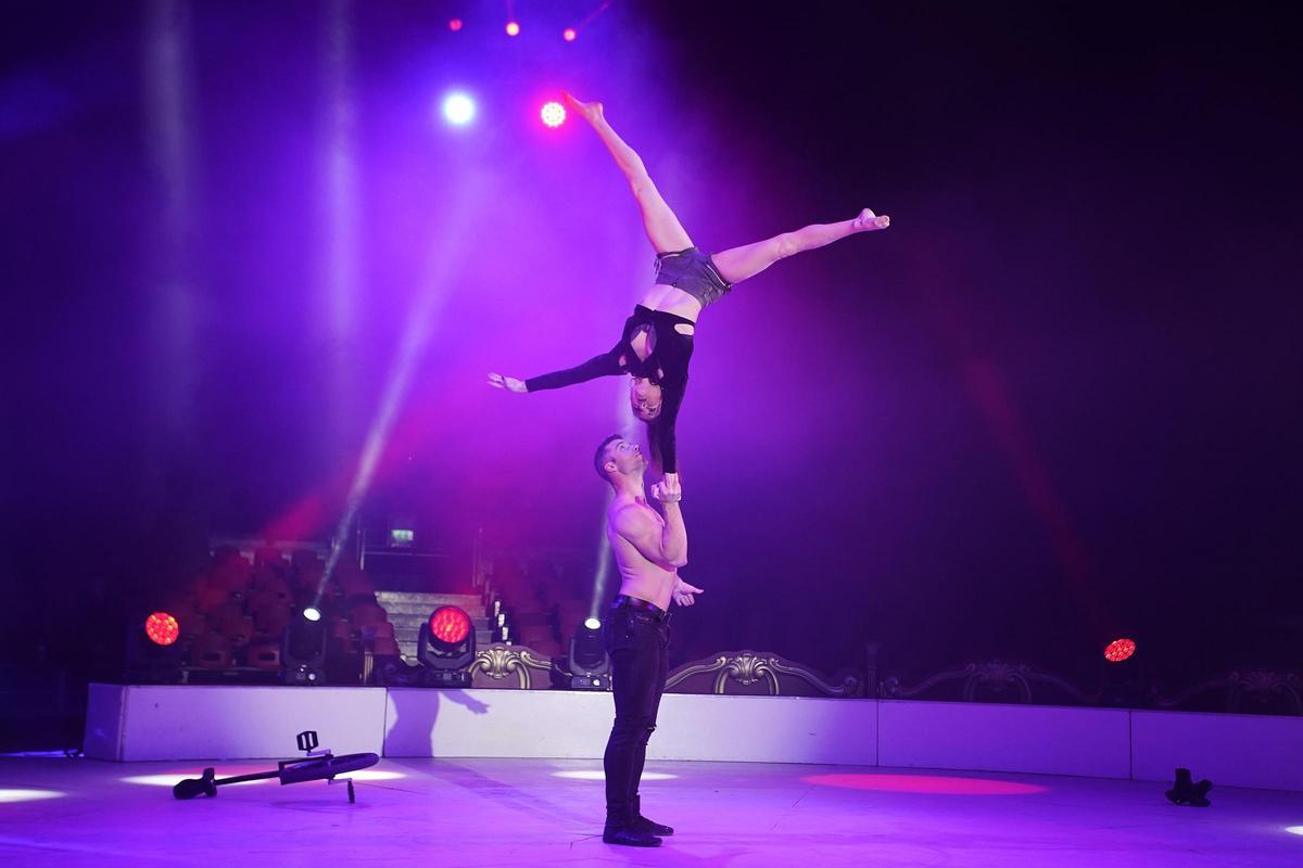 Les fotos dels assajos dels espectacles del Festival Internacional del Circ de Girona