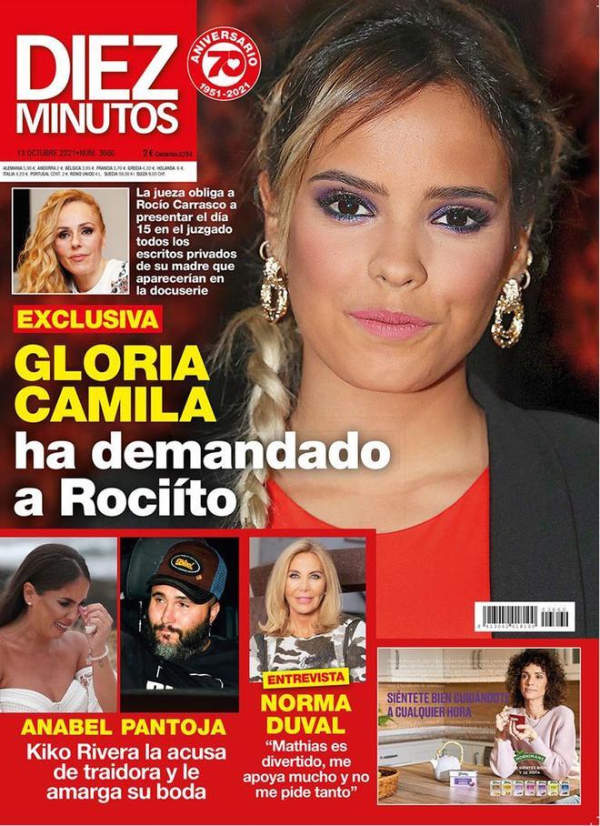 Portada de la revista Diez Minutos del 6 de octubre de 2021