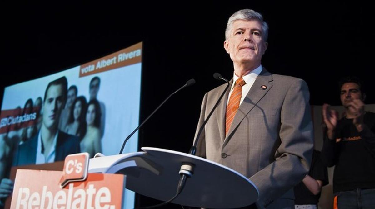 El portaveu de Ciutadans, Matías Alonso, en una imatge d’arxiu.