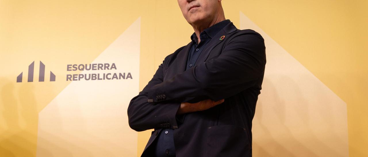 El hombre del tiempo de TV3 y ahora candidato de ERC, Tomàs Molina.