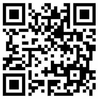 Código QR para descargarse el mapa de Ciutat con los emplazamientos de las frases. 