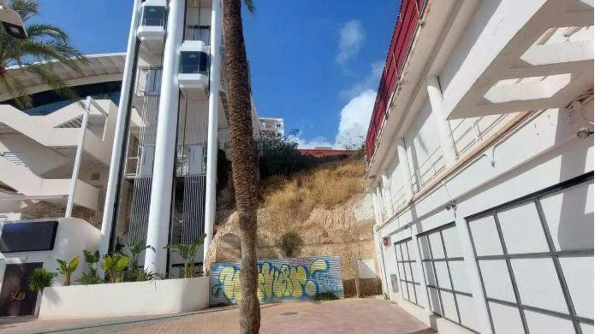 El acceso peatonal se ubicará junto a la antigua discoteca Tito’s.