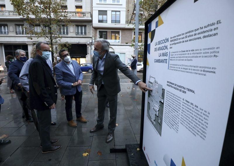 Galería exposición '30 años de EL PERIÓDICO DE ARAGÓN'