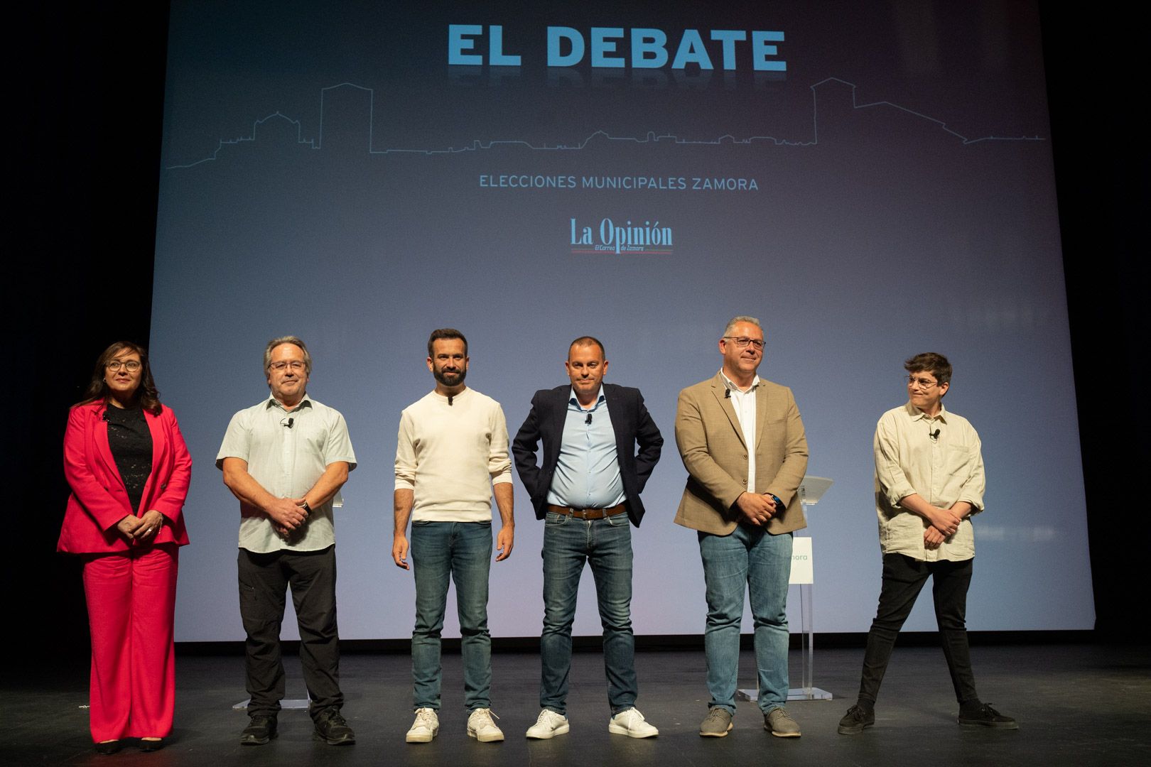 GALERÍA | El debate electoral de Zamora, en imágenes