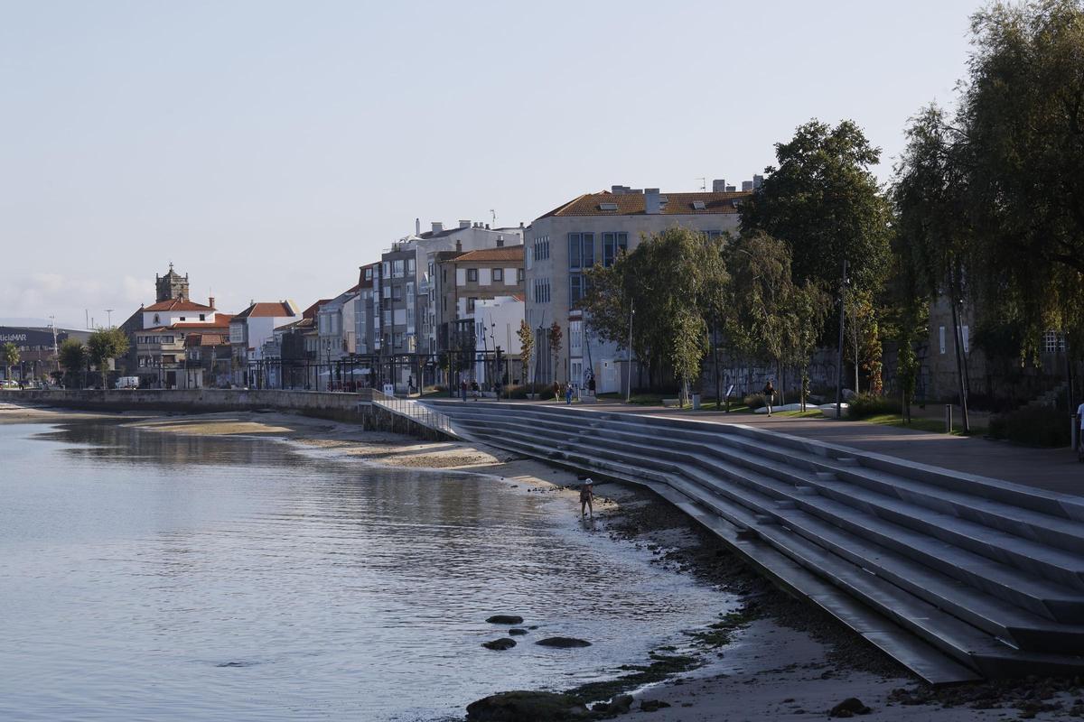 El polígono 3 está pegado al paseo marítimo de Bouzas.