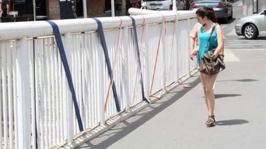 Centro de las miradas. La Pasarela se tiñe de colores flúor