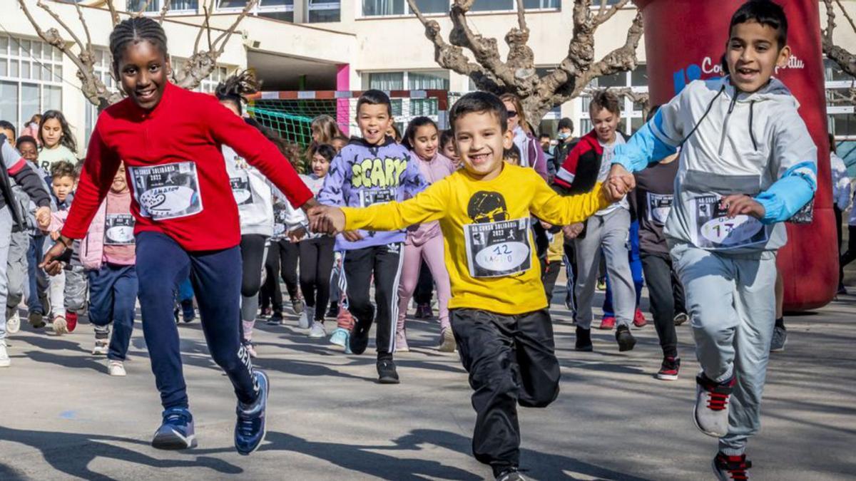 Sisena cursa solidària de l’escola Josep Peñuelas