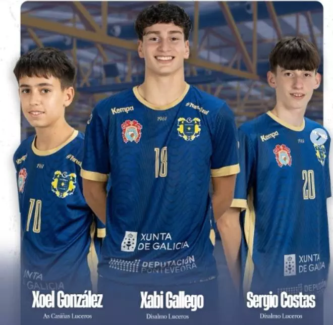 El talento emergente del balonmano de O Morrazo