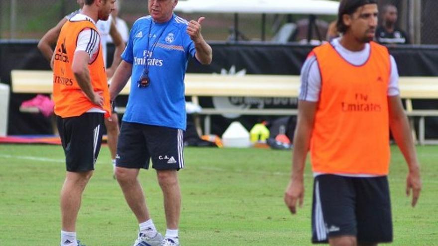 El Real Madrid entrena en Miami