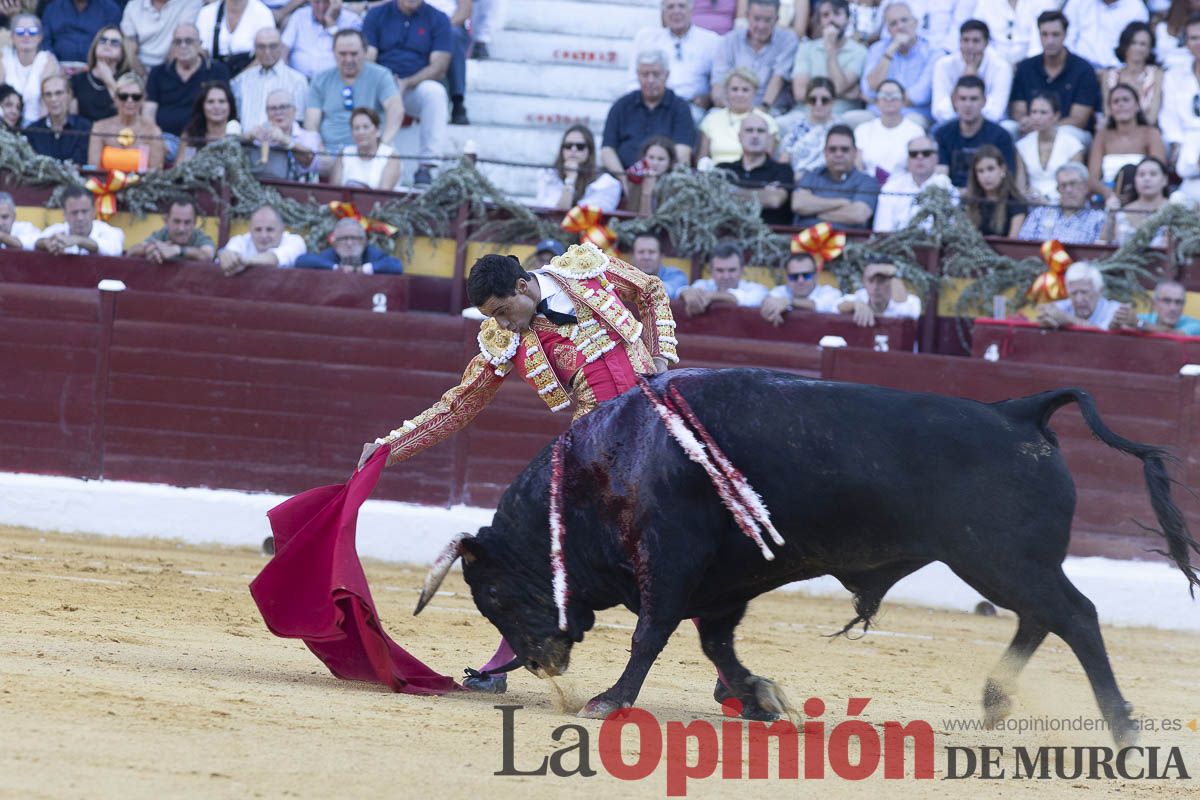 Tercer festejo de la Feria Taurina de Murcia (Talavante, Paco Ureña y Roca Rey), en imágenes