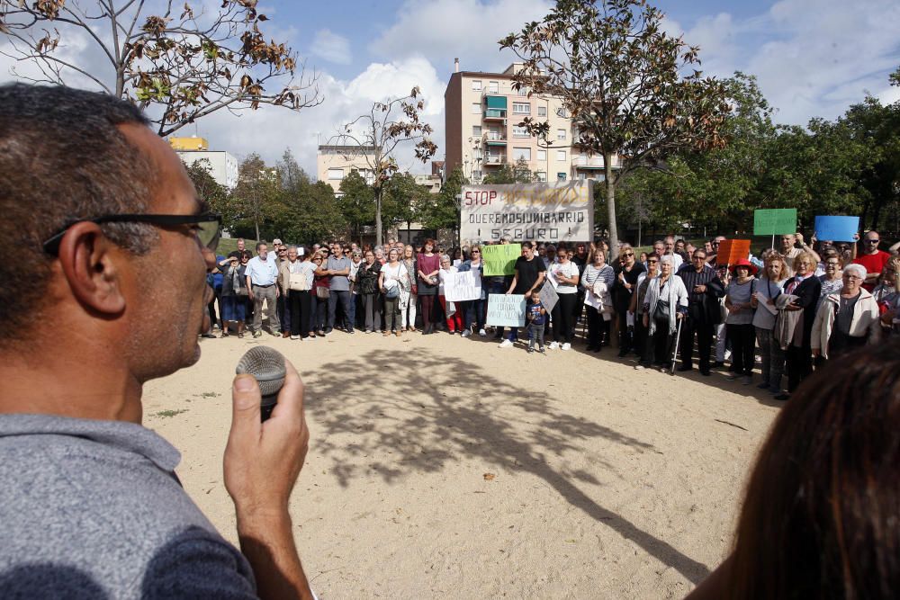 Veïns de Can Gibert i Santa Eugènia demanen més seguretat als barris