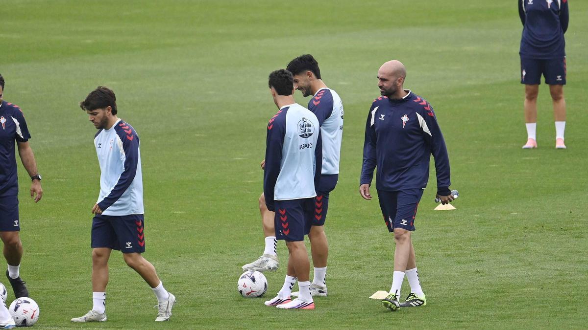 La pelota estuvo presente desde el primer entrenamiento, algo que no acontecía hace unos cuantos años.
