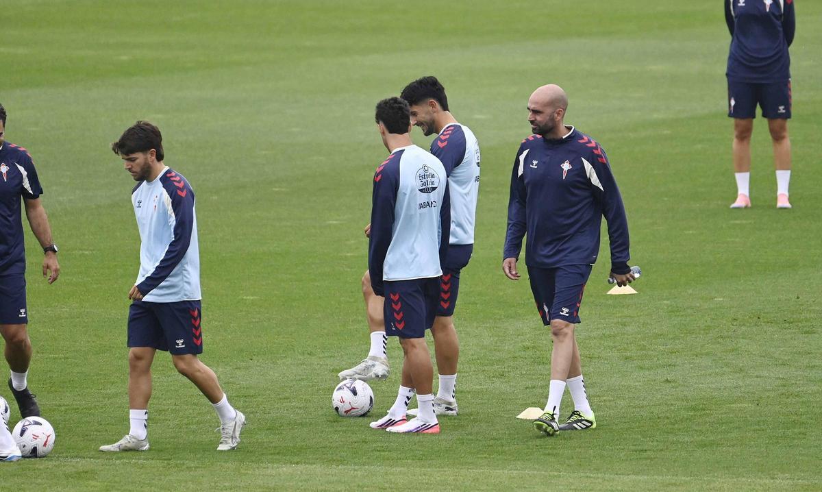La pelota estuvo presente desde el primer entrenamiento, algo que no acontecía hace unos cuantos años.