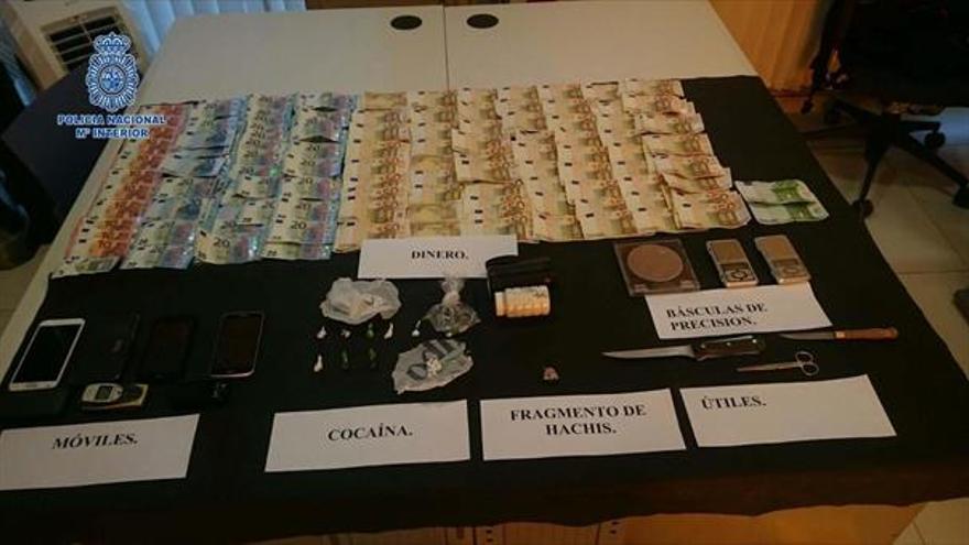 Desarticulada en Cáceres una red de distribución de cocaína con seis detenidos