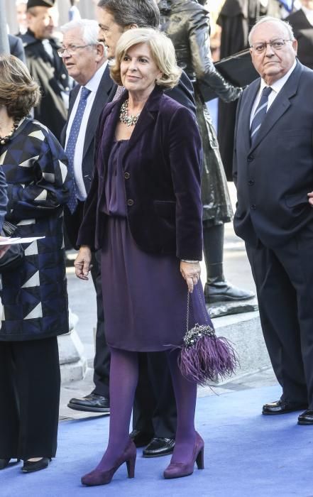 La alfombra azul de los premios "Princesa de Asturias" 2016"