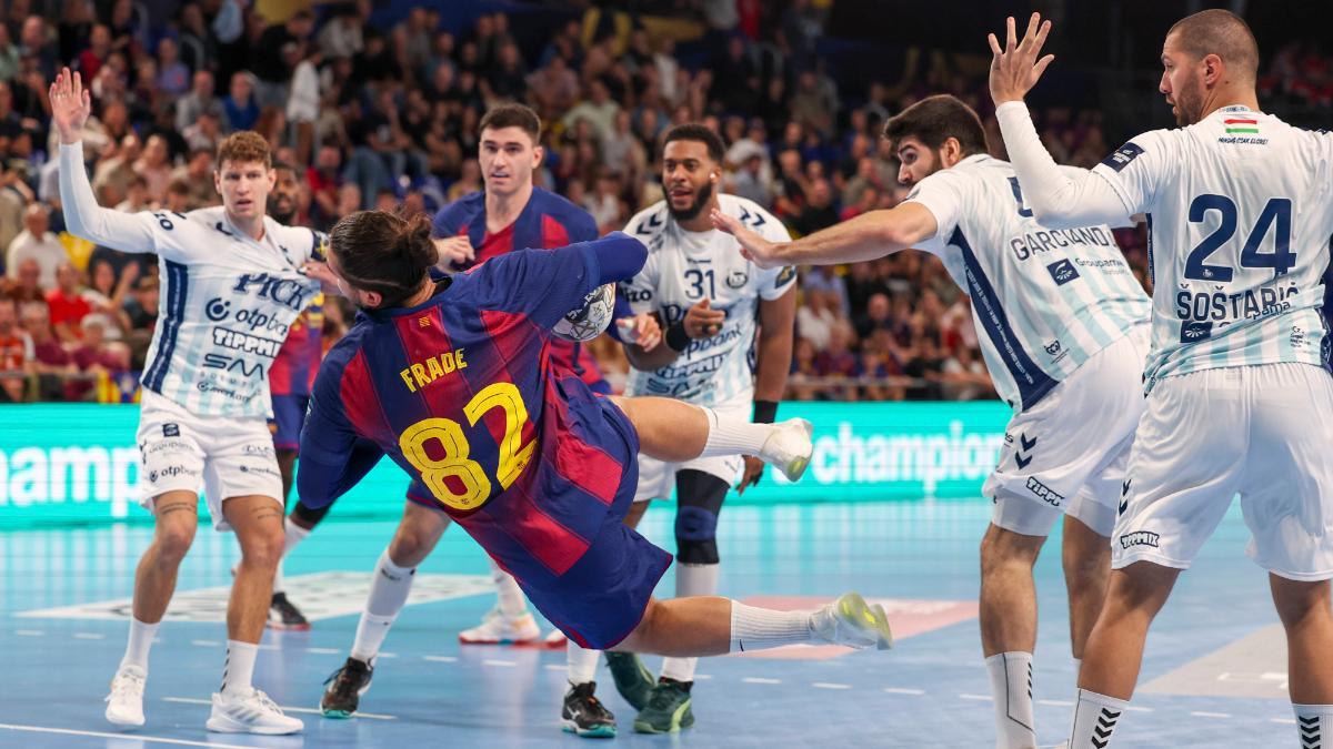 Luís Frade se mueve como un felino en los seis metros