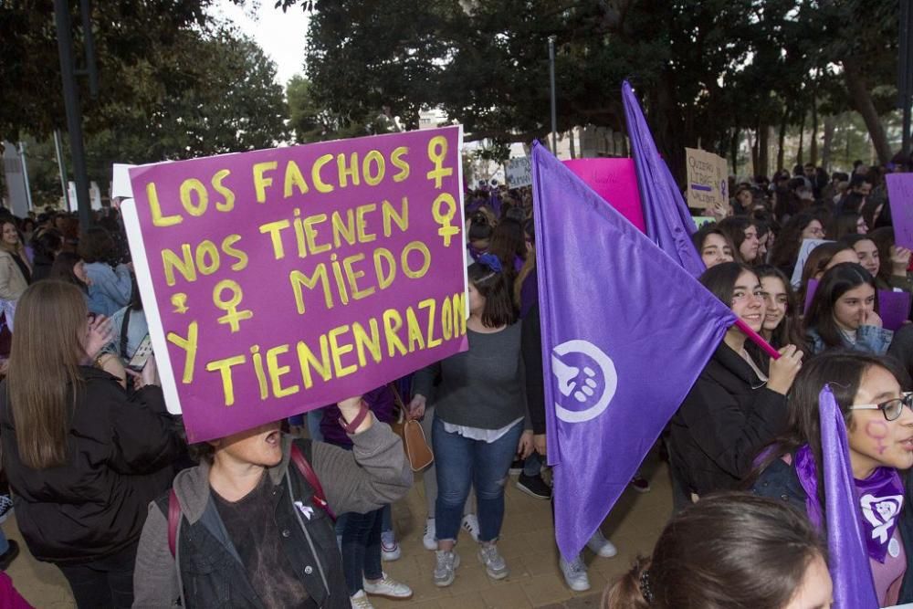 Manifestación del 8-M en Cartagena