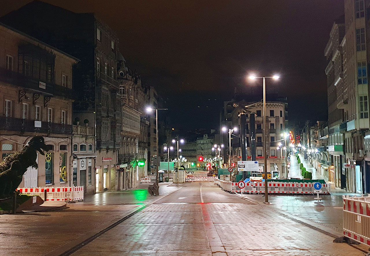 Primer viernes de toque de queda junto a la Policía Local