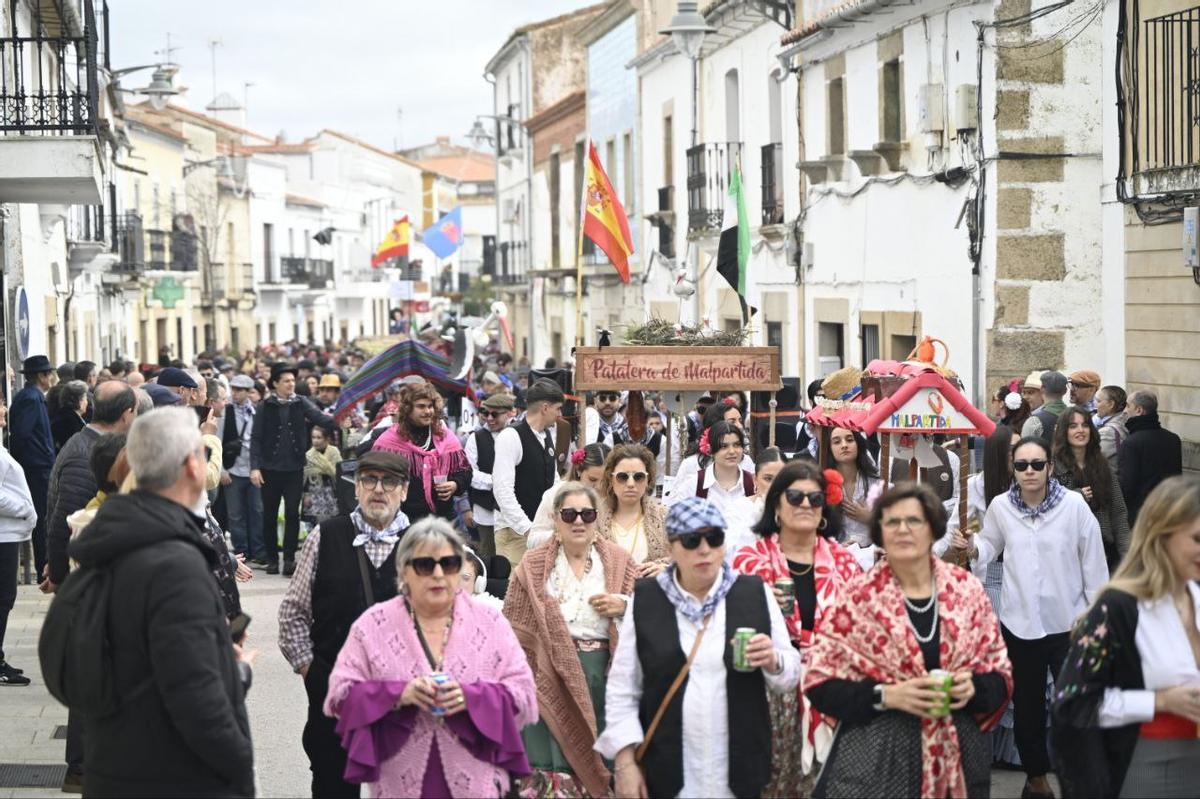 Un momento del pasacalles.