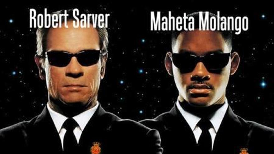 Maheta Molango ´retuiteó´ un montaje que le parodia como Will Smith en la película ´Men in Black´, obra de Sergi Cirer.